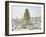 The Alexander Column in Scaffolds, 1833-Grigori Grigorievich Gagarin-Framed Giclee Print