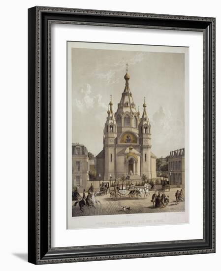 The Alexander Nevsky Cathedral-Bachelier and Albert Adam-Framed Giclee Print