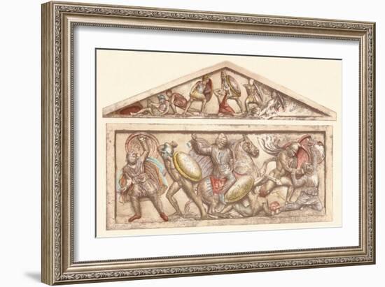 The Alexander Sarcophagus, c1901, (1907)-null-Framed Giclee Print