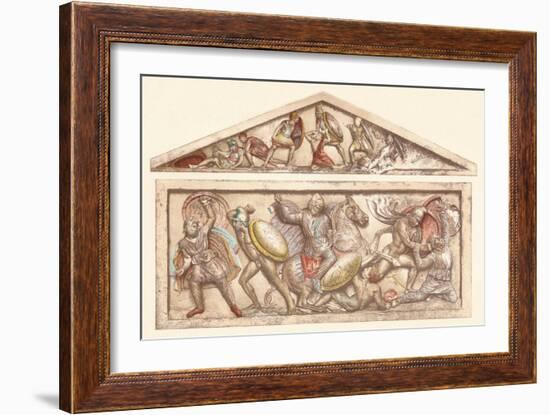 The Alexander Sarcophagus, c1901, (1907)-null-Framed Giclee Print