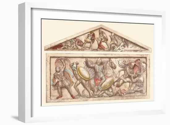 The Alexander Sarcophagus, c1901, (1907)-null-Framed Giclee Print