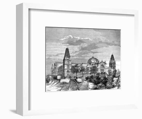 The Alexandra Palace, 1875-null-Framed Art Print