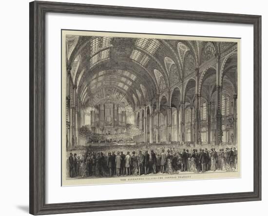 The Alexandra Palace, the Central Transept-null-Framed Giclee Print