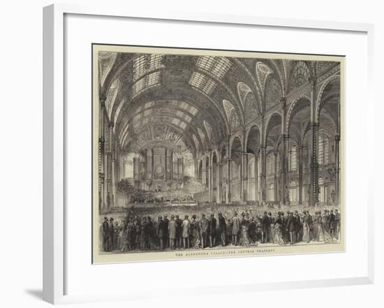 The Alexandra Palace, the Central Transept-null-Framed Giclee Print