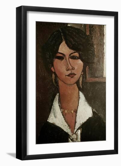The Algerian Almaisa-Amedeo Modigliani-Framed Giclee Print