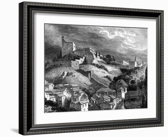 The Alhambra, Granada, Southern Spain, 19th Century-Gustave Doré-Framed Giclee Print