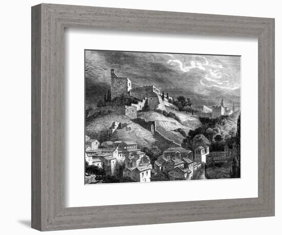 The Alhambra, Granada, Southern Spain, 19th Century-Gustave Doré-Framed Giclee Print