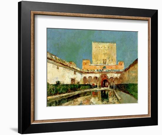 The Alhambra, Granada, Spain, C.1883-Childe Hassam-Framed Giclee Print