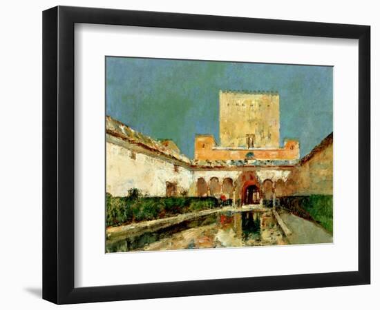 The Alhambra, Granada, Spain, C.1883-Childe Hassam-Framed Giclee Print