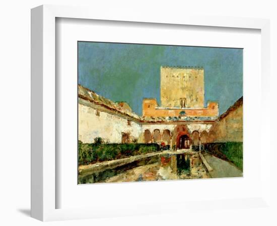 The Alhambra, Granada, Spain, C.1883-Childe Hassam-Framed Giclee Print