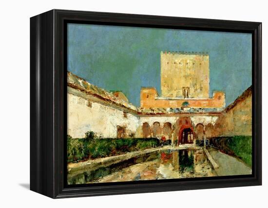 The Alhambra, Granada, Spain, C.1883-Childe Hassam-Framed Premier Image Canvas