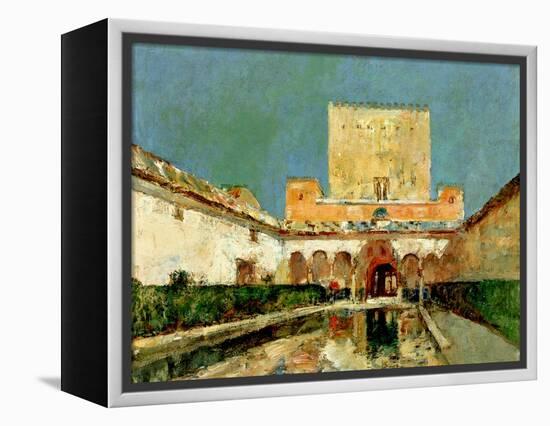 The Alhambra, Granada, Spain, C.1883-Childe Hassam-Framed Premier Image Canvas