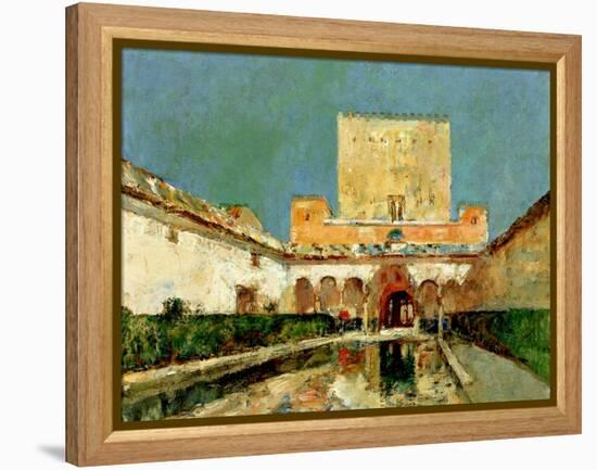 The Alhambra, Granada, Spain, C.1883-Childe Hassam-Framed Premier Image Canvas