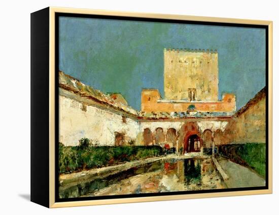 The Alhambra, Granada, Spain, C.1883-Childe Hassam-Framed Premier Image Canvas