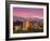 The Alhambra Palace at Sunset, Granada, Granada Province, Andalucia, Spain-Doug Pearson-Framed Photographic Print