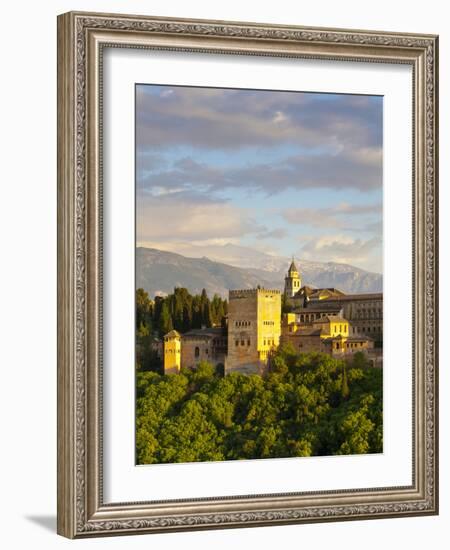 The Alhambra Palace, Granada, Granada Province, Andalucia, Spain-Doug Pearson-Framed Photographic Print