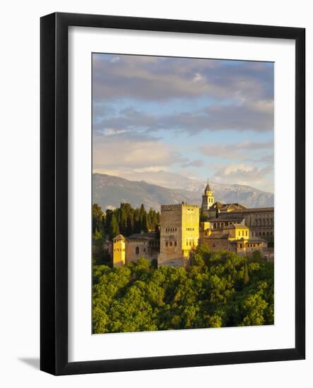 The Alhambra Palace, Granada, Granada Province, Andalucia, Spain-Doug Pearson-Framed Photographic Print