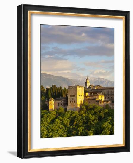 The Alhambra Palace, Granada, Granada Province, Andalucia, Spain-Doug Pearson-Framed Photographic Print