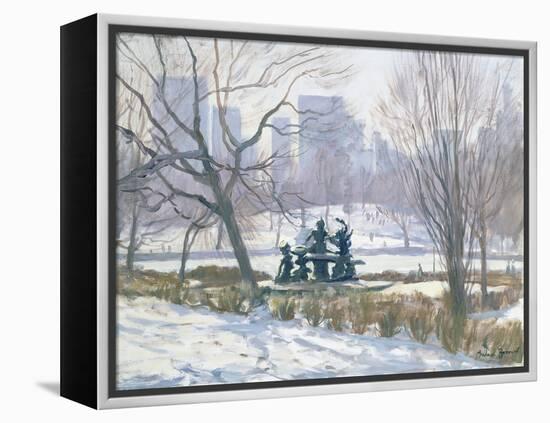 The Alice in Wonderland Statue, Central Park, New York, 1997-Julian Barrow-Framed Premier Image Canvas