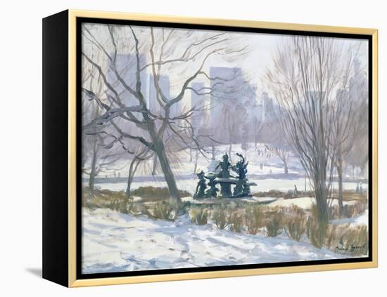 The Alice in Wonderland Statue, Central Park, New York, 1997-Julian Barrow-Framed Premier Image Canvas