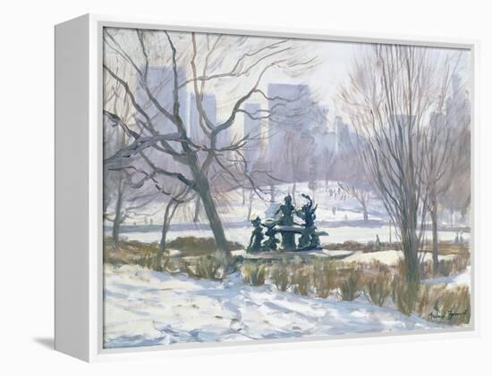 The Alice in Wonderland Statue, Central Park, New York, 1997-Julian Barrow-Framed Premier Image Canvas