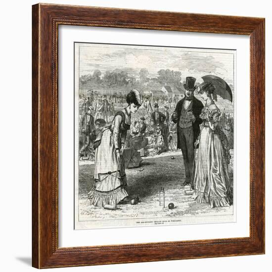 The All-England Croquet Club at Wimbledon-null-Framed Giclee Print