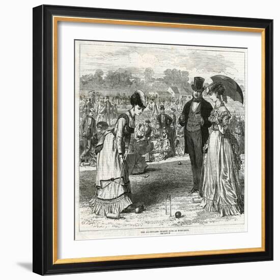 The All-England Croquet Club at Wimbledon-null-Framed Giclee Print