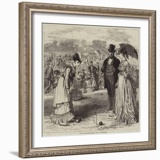 The All-England Croquet Club at Wimbledon-Arthur Hopkins-Framed Giclee Print