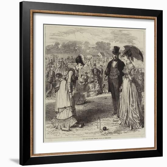 The All-England Croquet Club at Wimbledon-Arthur Hopkins-Framed Giclee Print