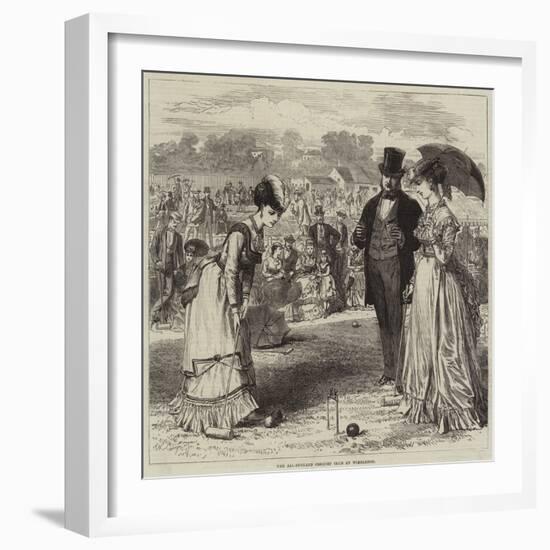 The All-England Croquet Club at Wimbledon-Arthur Hopkins-Framed Giclee Print