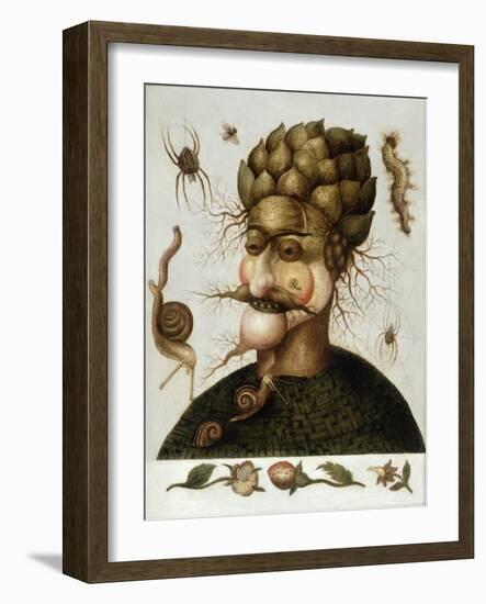 The Allegory of Earth-Giuseppe Arcimboldo-Framed Giclee Print