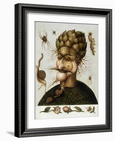 The Allegory of Earth-Giuseppe Arcimboldo-Framed Giclee Print