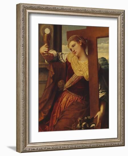 The Allegory of Faith-Moretto Da Brescia-Framed Giclee Print