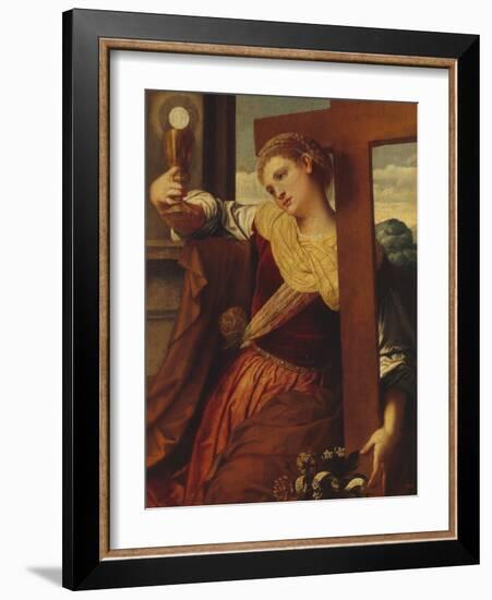 The Allegory of Faith-Moretto Da Brescia-Framed Giclee Print