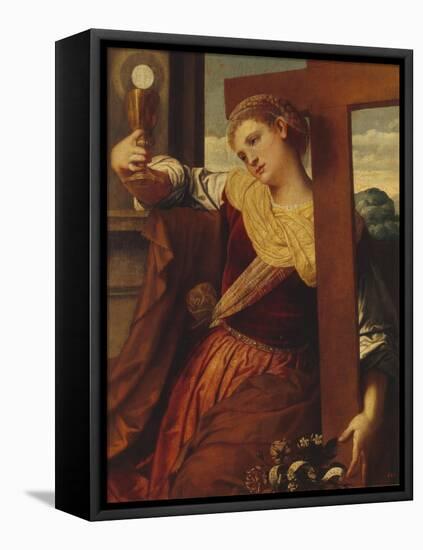 The Allegory of Faith-Moretto Da Brescia-Framed Premier Image Canvas