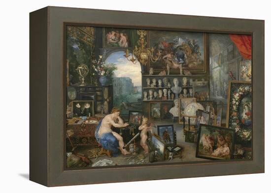 The Allegory of Sight-Peter Paul Rubens-Framed Premier Image Canvas