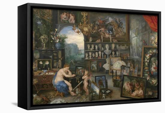 The Allegory of Sight-Peter Paul Rubens-Framed Premier Image Canvas