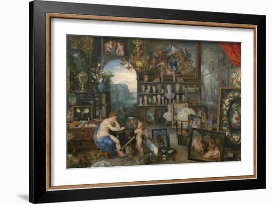 The Allegory of Sight-Peter Paul Rubens-Framed Giclee Print