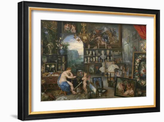 The Allegory of Sight-Peter Paul Rubens-Framed Giclee Print