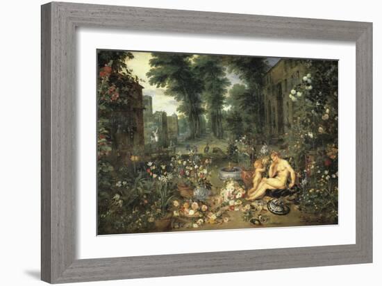 The Allegory of Smell-Peter Paul Rubens-Framed Giclee Print