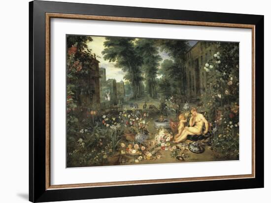 The Allegory of Smell-Peter Paul Rubens-Framed Giclee Print