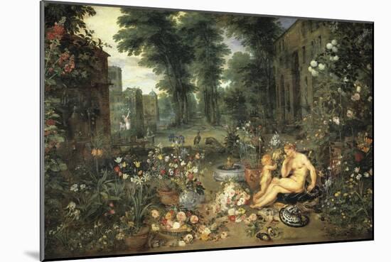 The Allegory of Smell-Peter Paul Rubens-Mounted Giclee Print