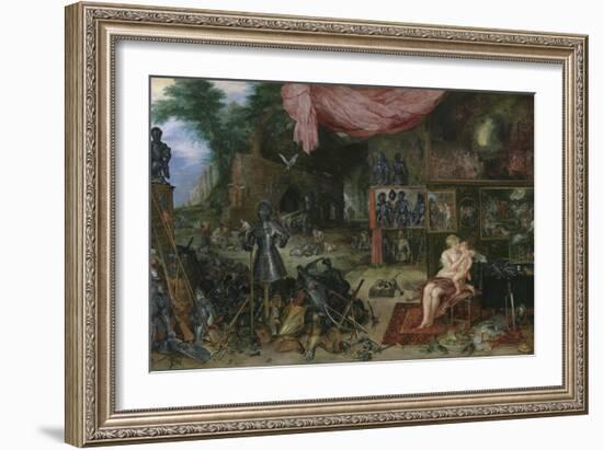 The Allegory of Touch-Peter Paul Rubens-Framed Giclee Print