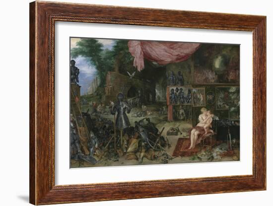 The Allegory of Touch-Peter Paul Rubens-Framed Giclee Print