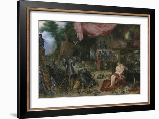 The Allegory of Touch-Peter Paul Rubens-Framed Giclee Print