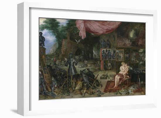 The Allegory of Touch-Peter Paul Rubens-Framed Giclee Print