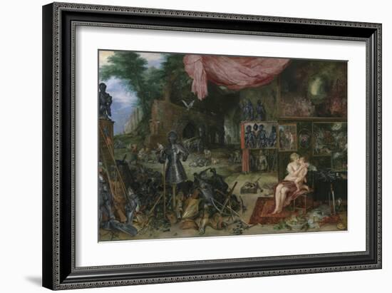 The Allegory of Touch-Peter Paul Rubens-Framed Giclee Print