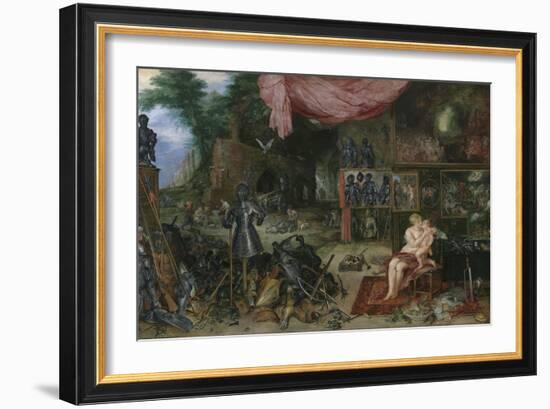 The Allegory of Touch-Peter Paul Rubens-Framed Giclee Print