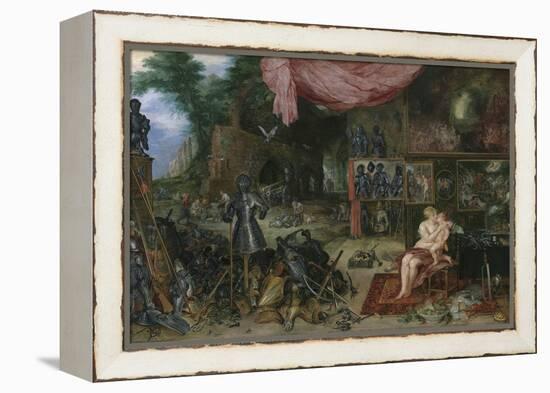 The Allegory of Touch-Peter Paul Rubens-Framed Premier Image Canvas