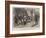 The Allies in China, Looting in Peking-Frederic De Haenen-Framed Giclee Print